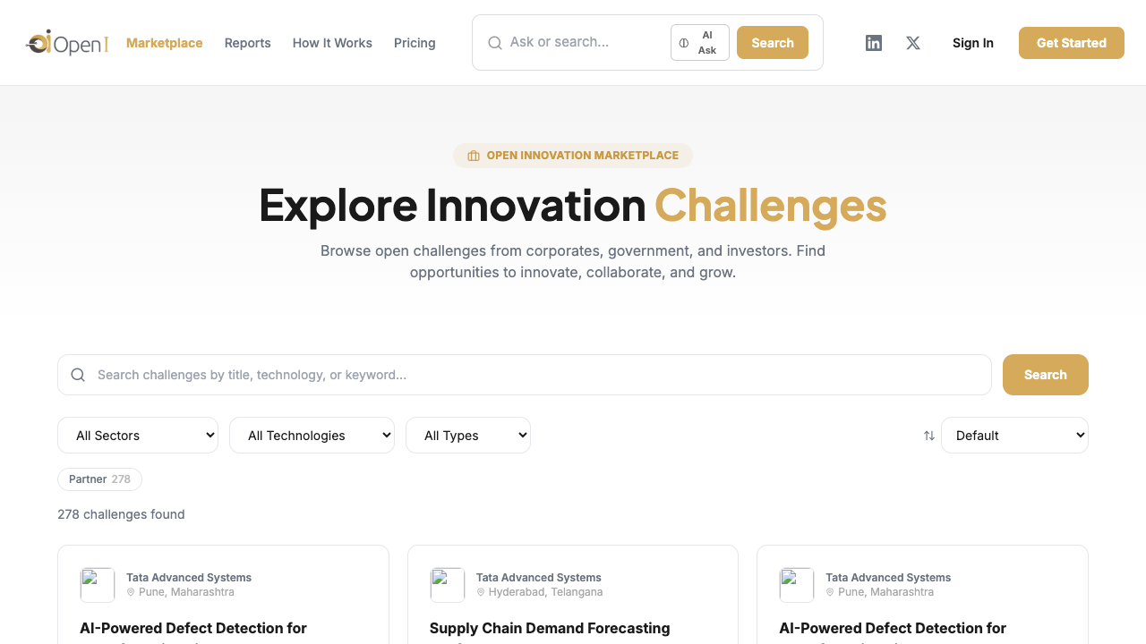 Challenge Marketplace